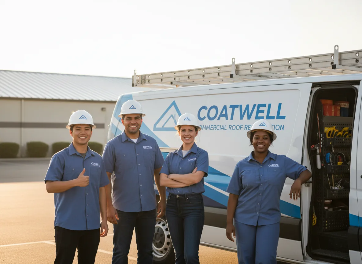 Commercial roof coating company in Denton, NC